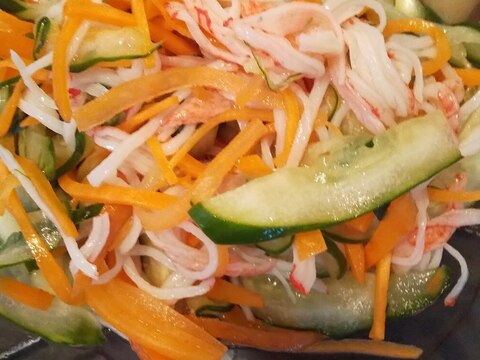 カニカマ入りさっぱりなます